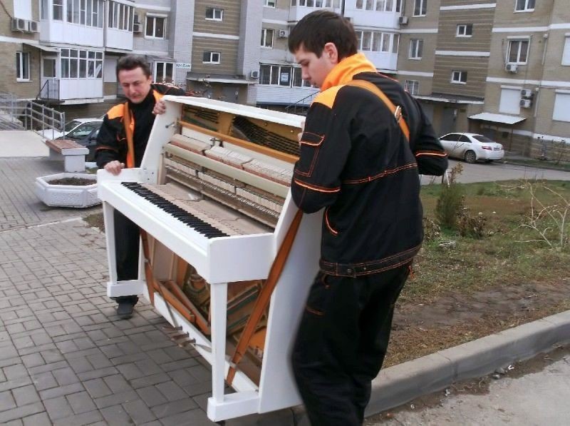 Перевозка пианино и рояля в Полевской — цена от 821 руб., грузчики, упаковка — Мастер24